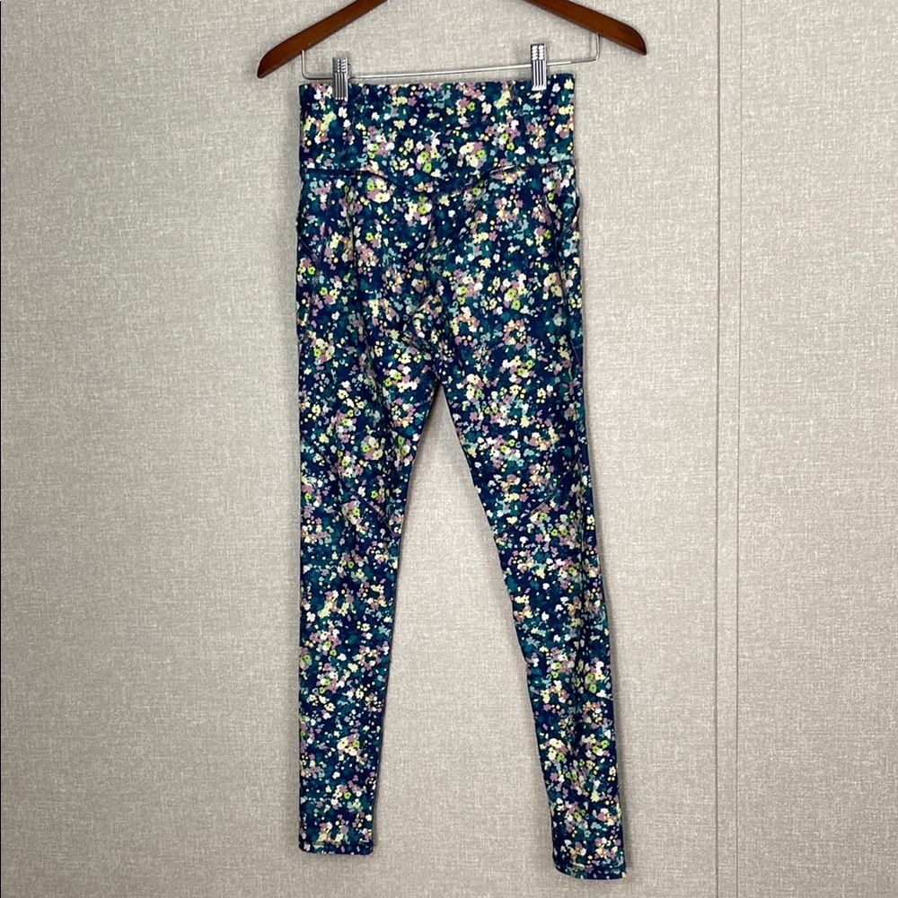Old Navy Girls Active Floral PJ High Rise Leggings Size XL - Picture 4 of 8